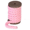 Cheaper 22mm Solid Braided Cotton DIY Home Decoration Packaging Rope